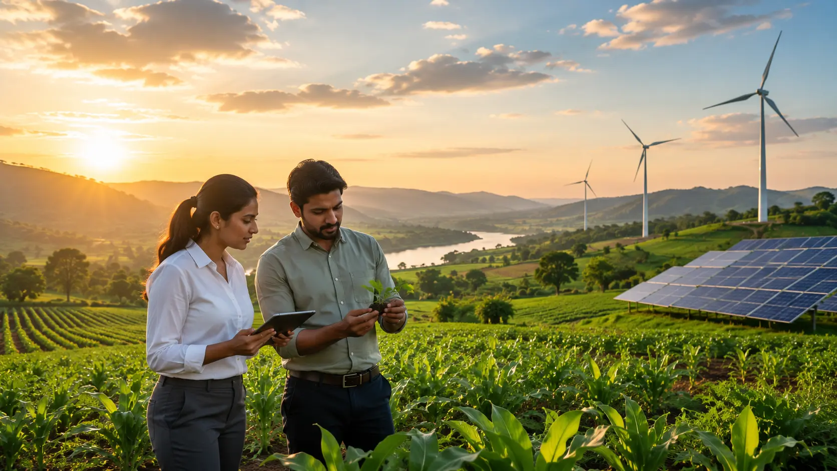 Sustainable agriculture advisory and climate resilience